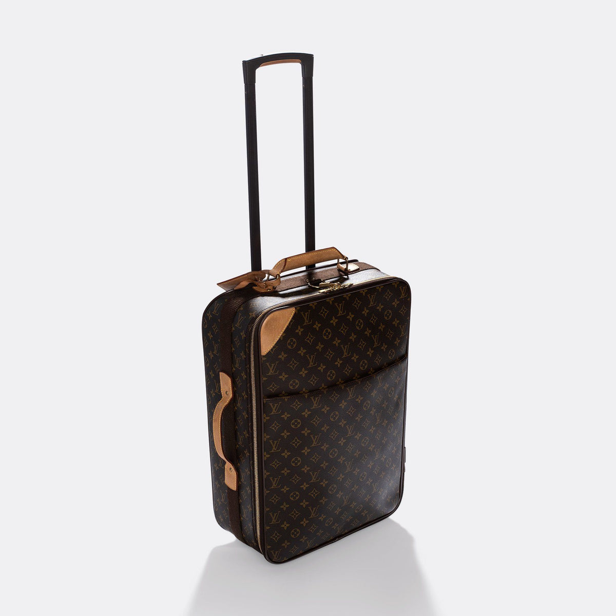 LOUIS VUITTON Monogram Pegase 55 Suitcase Roller Luggage – Pretty Things  Hoarder
