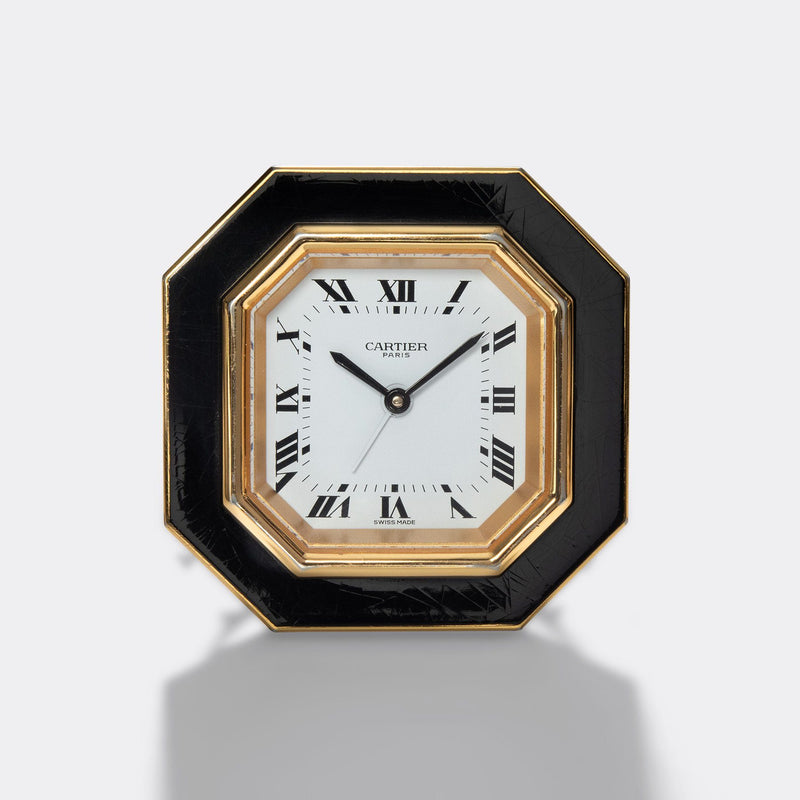 Cartier Octagonal Desk Clock