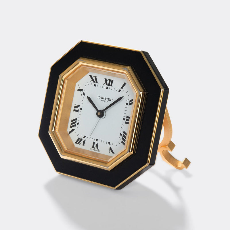 Cartier Octagonal Desk Clock