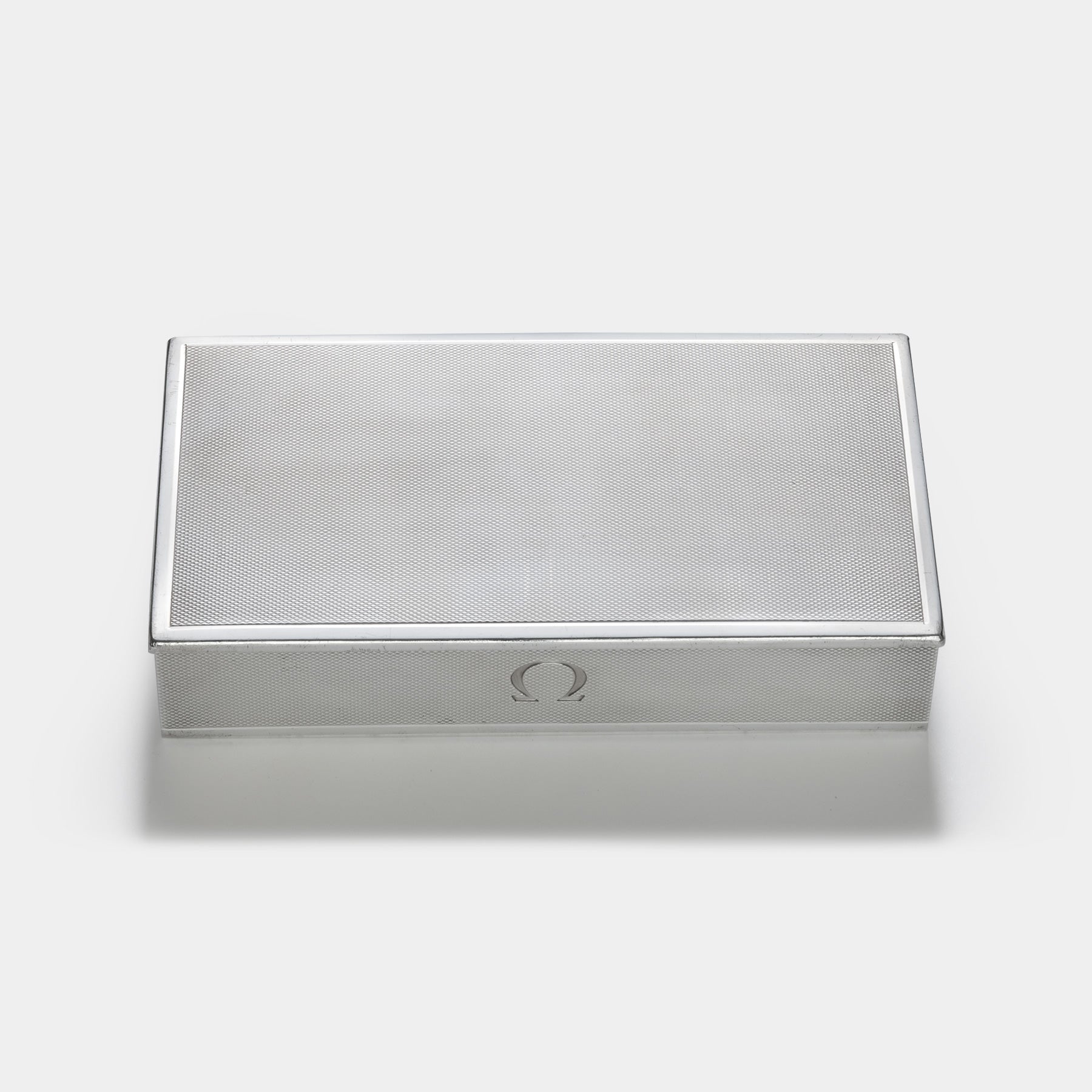 1950s Omega Sterling Silver Casket Box