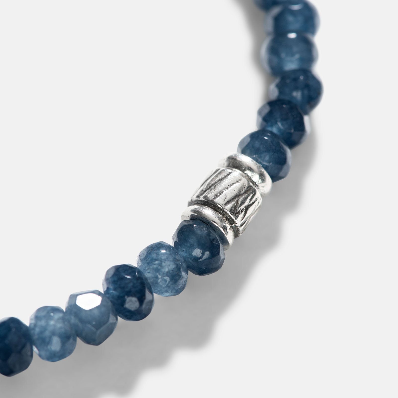 Oskar Gydell Blue Malaysian Jade Bracelet