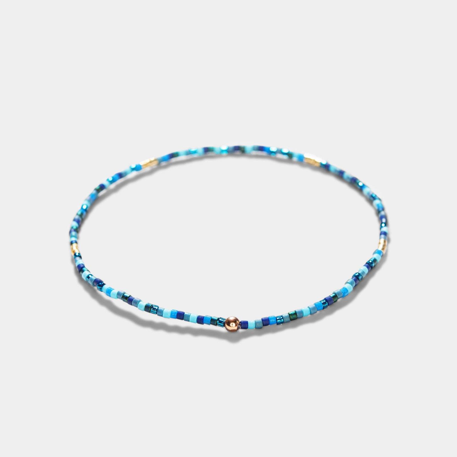 Oskar Gydell Miyuki Bracelet Blue Mix