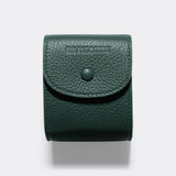 Petrol Green Leather Watch Cube