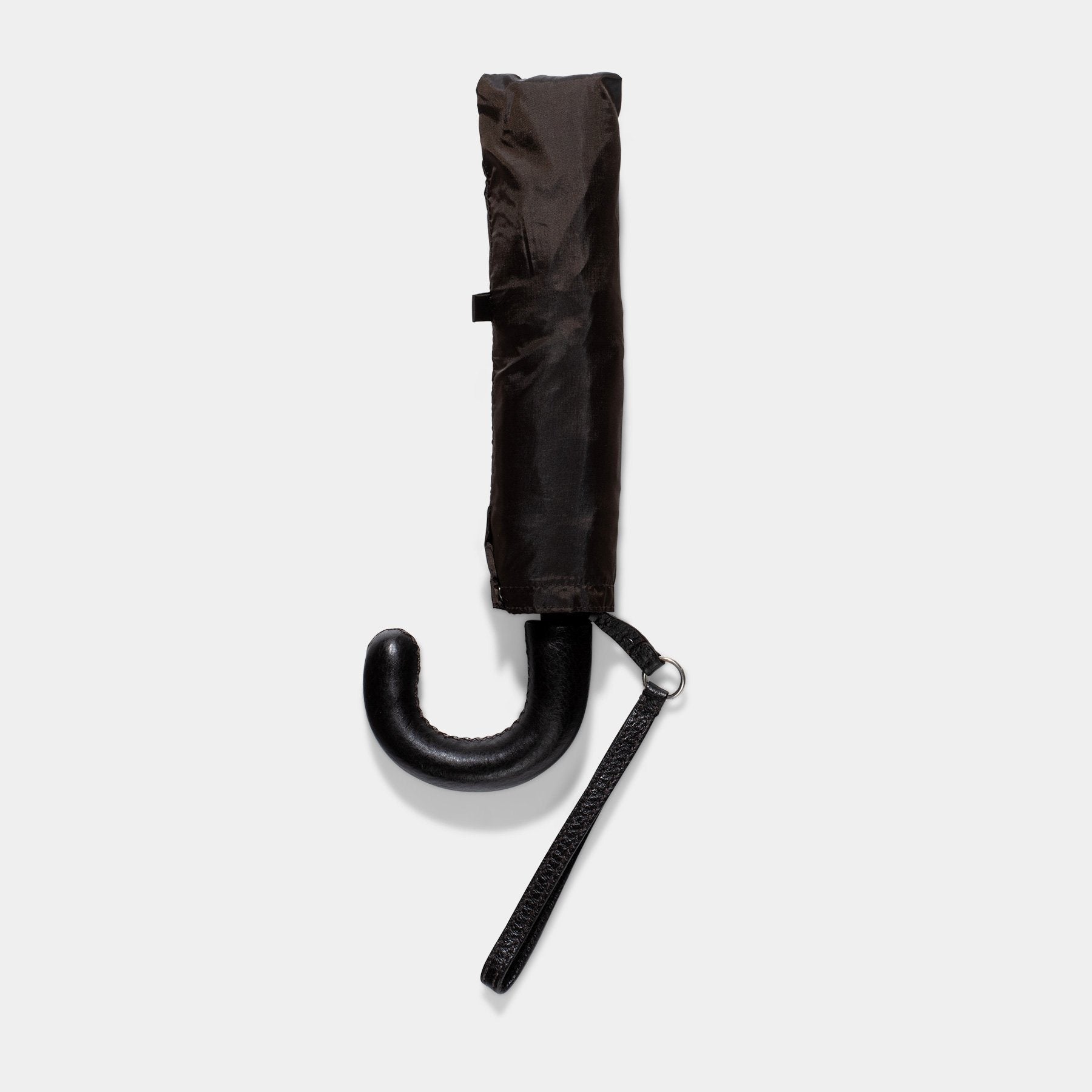 Prada Brown Cervo Leather Umbrella Bag