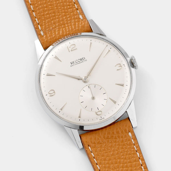 Record Oversize 1950s Large Case 38mm
