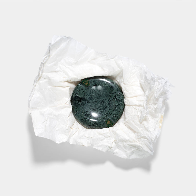 Rolex Green Marble Ashtray