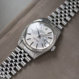 Rolex Datejust Silver Grey 16014 With Papers