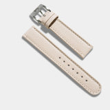 Taurillon Creme Heritage Leather Watch Strap