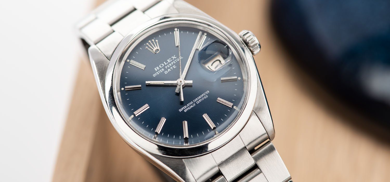 Rolex 1500 blue discount dial