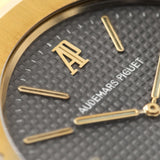 Audemars Piguet Jumbo Royal Oak Yellow Gold 5402 Box and Papers with applied AP logo at 12 o’clock