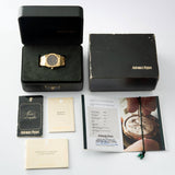 Audemars Piguet Jumbo Royal Oak Yellow Gold 5402 Box and Papers with Box, guarantee, certificate and booklet