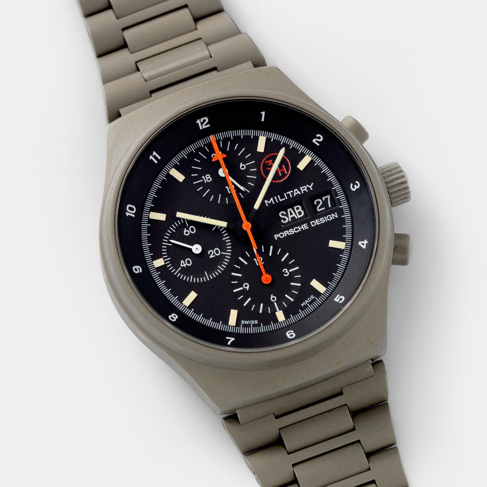 Porsche Design by Orfina 'Military' Chronograph Reference 7177 with green PVD coating