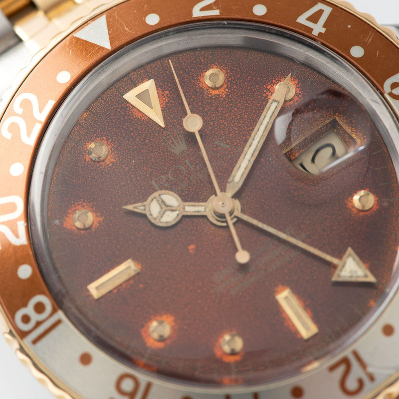 Rolex 16753 Nipple Dial Rootbeer GMT-Master 
