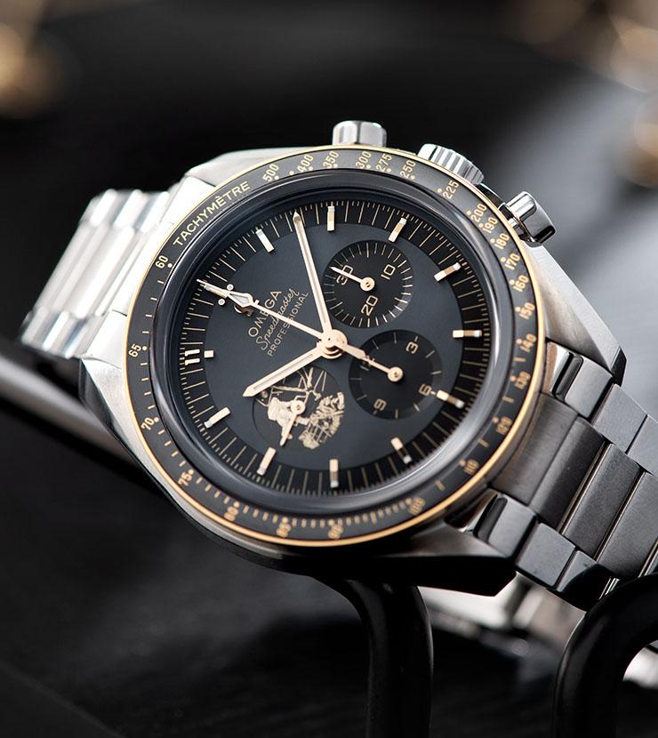 Steel omega speedmaster outlet apollo 11 50th anniversary