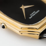 Patek Philippe Gondolo Onyx Dial Ref 3729 with yellow gold stepped case