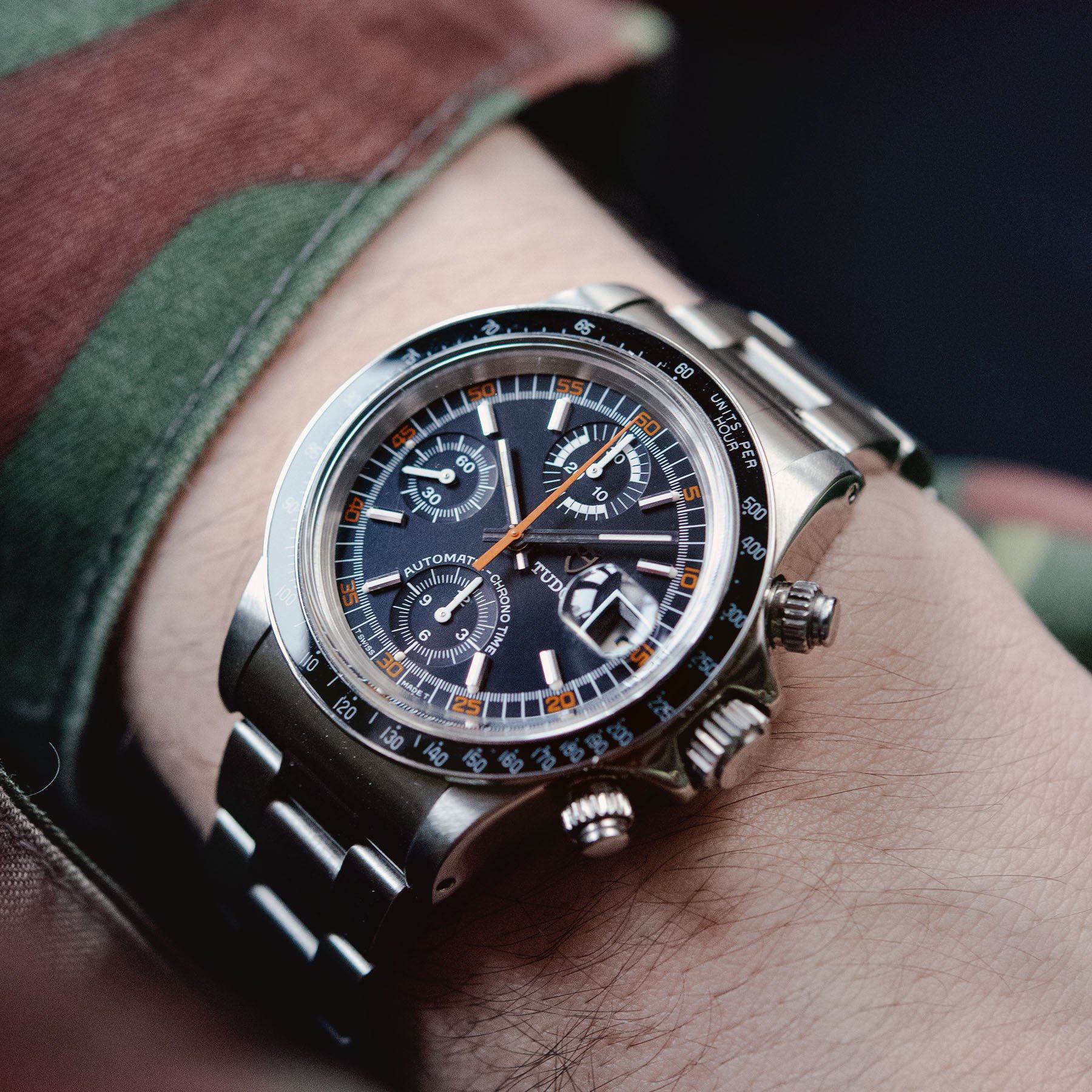 Tudor Oysterdate Chronograph Monte Carlo Big Block 94200