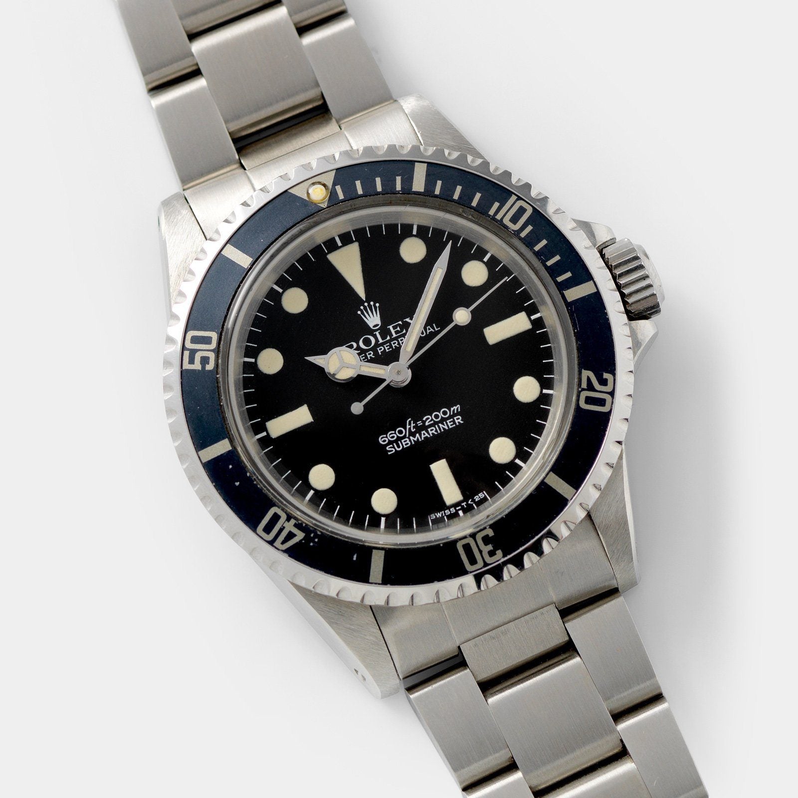 Rolex Submariner Mk 1 Maxi 5513 Box and Papers 40mm steel case