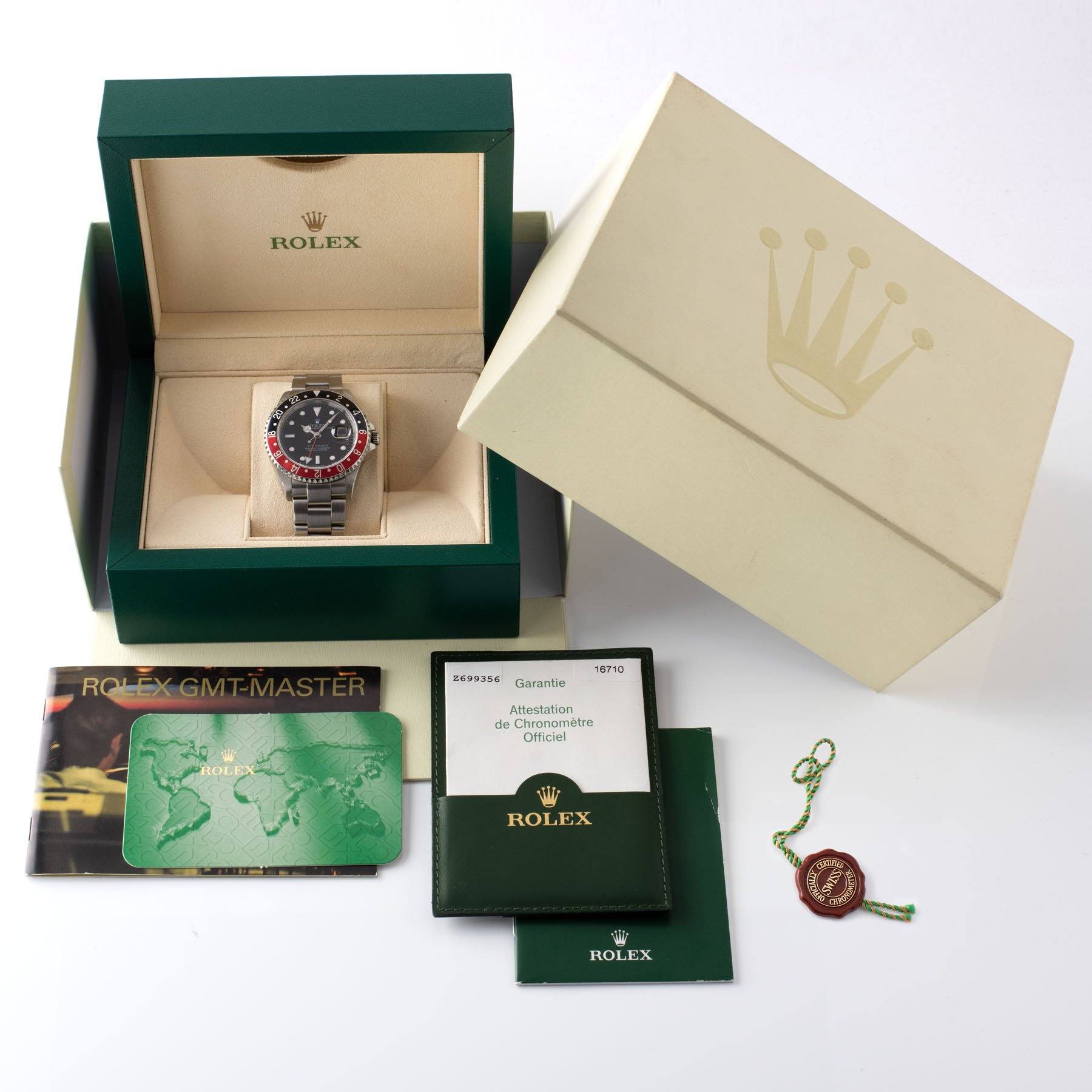 Rolex gmt master 2 on sale box