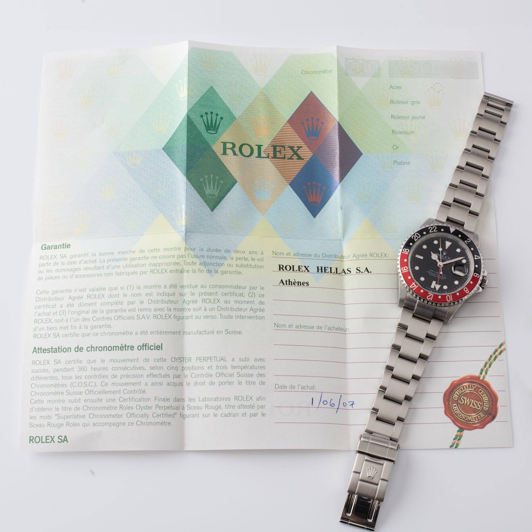 Rolex gmt master 2 acier hot sale