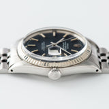 Rolex Datejust Reference Black Marble Dial 1601 