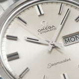 Omega Seamaster Dress Watch Ref 166 032 Silver sunburst dial 