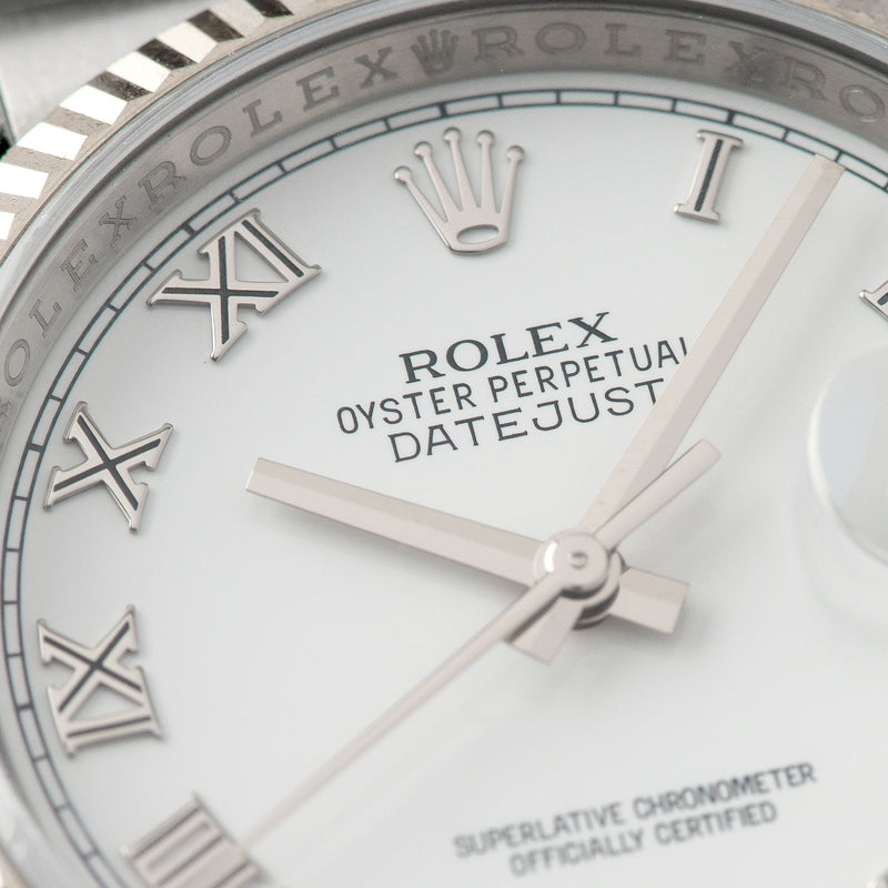 Rolex Datejust White Dial 116234 2014 