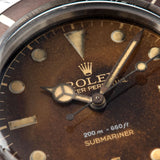 Rolex Submariner 5512 Gilt Tropical Dial dating to 1961