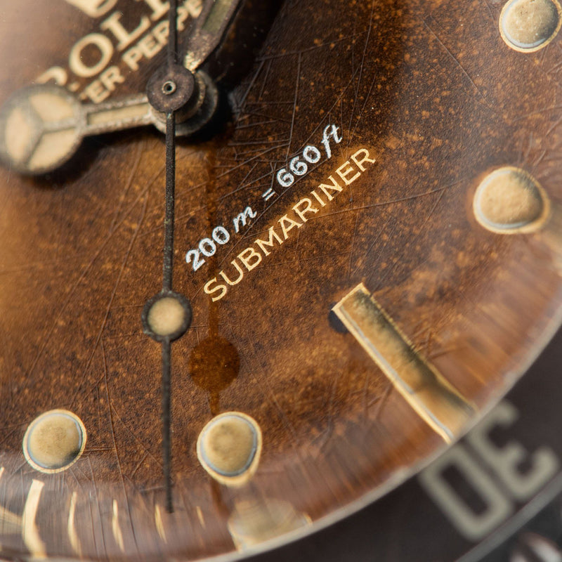 Rolex Submariner 5512 Gilt Tropical Dial 