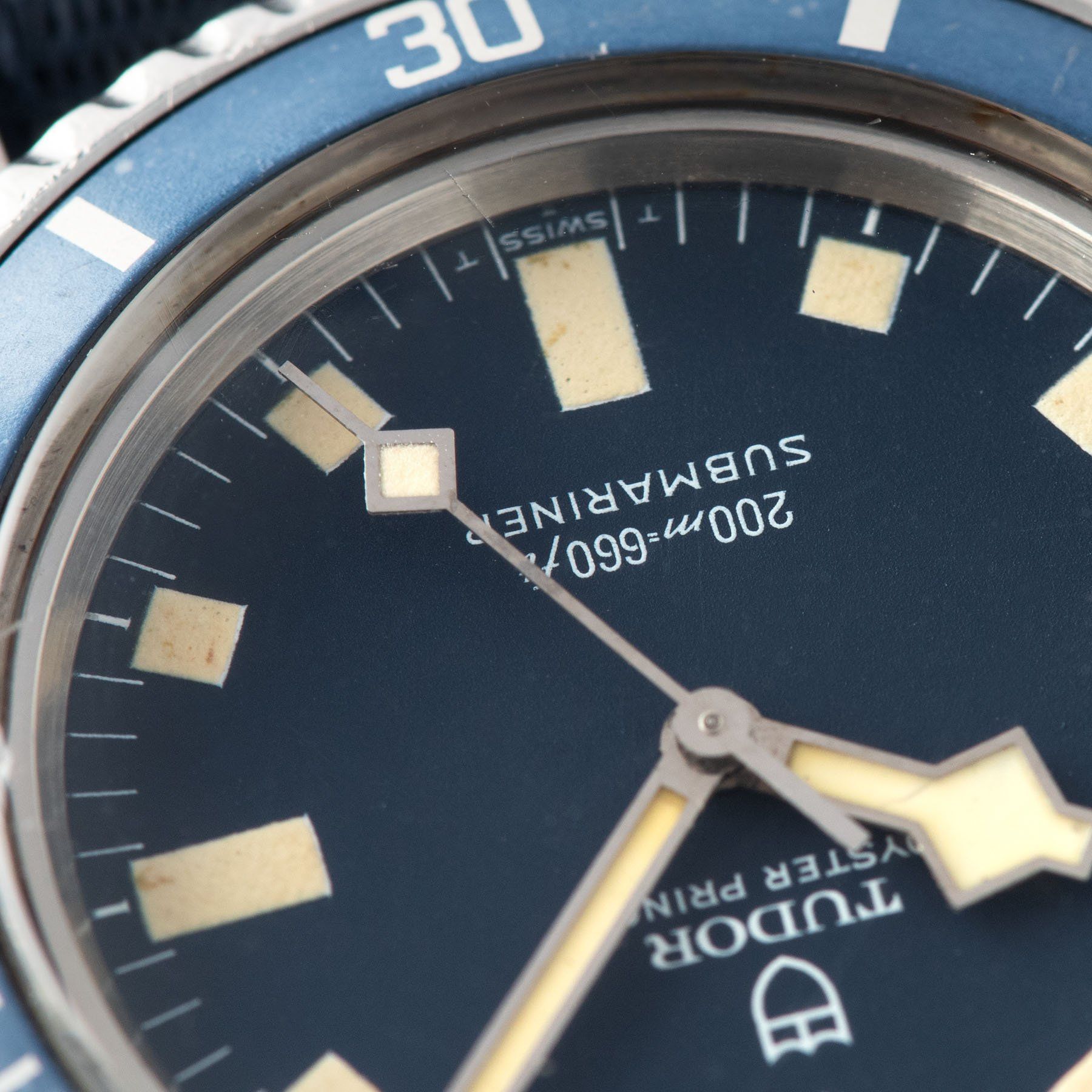 Tudor Marine Nationale MN78 Submariner 9401 with Provenance/Ledgers dial detail snowflake