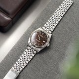 Rolex Datejust Tropical Dial Reference 1601 Box and Papers on a Jubilee bracelet ref 6251