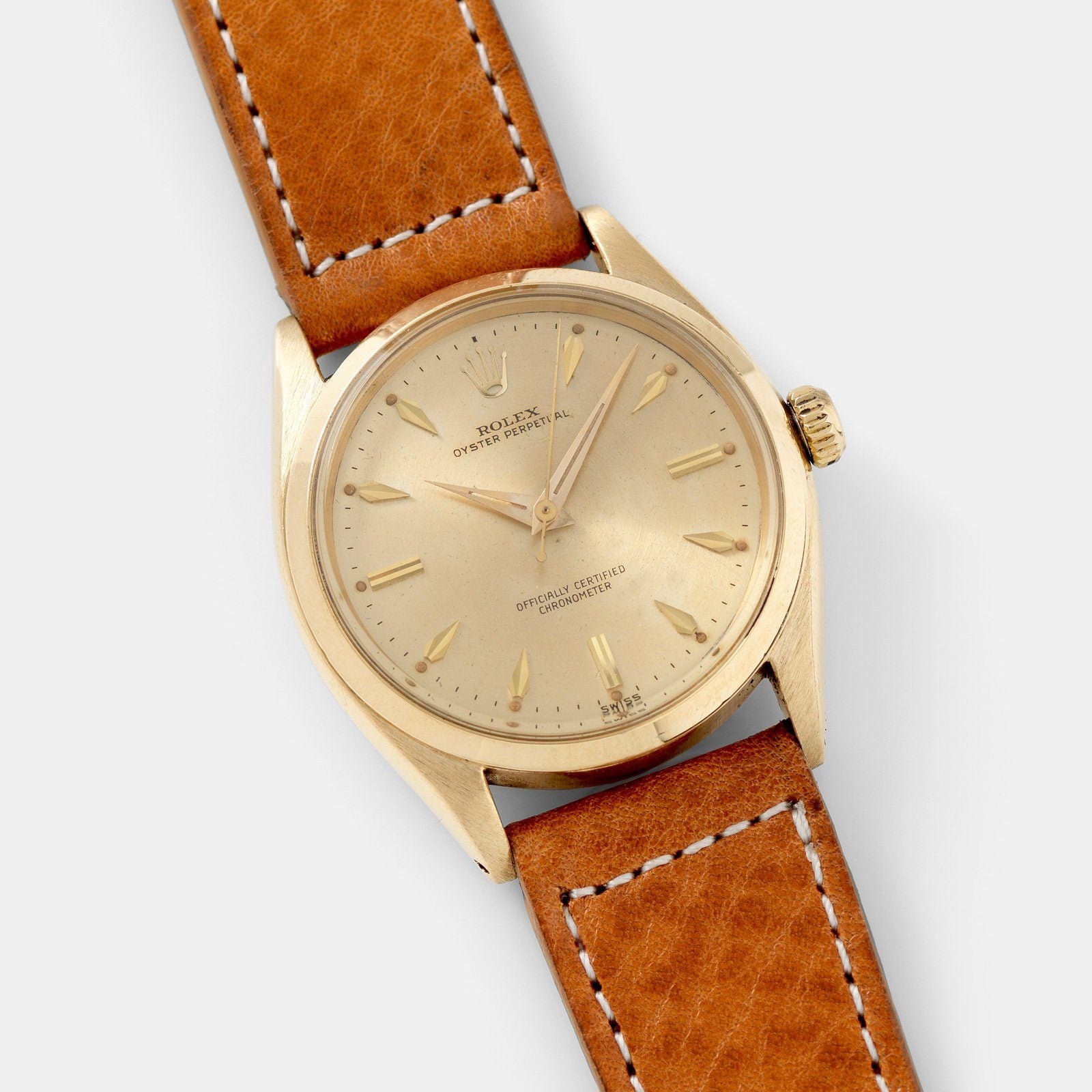 Rolex Oyster Perpetual Yellow Gold 6564