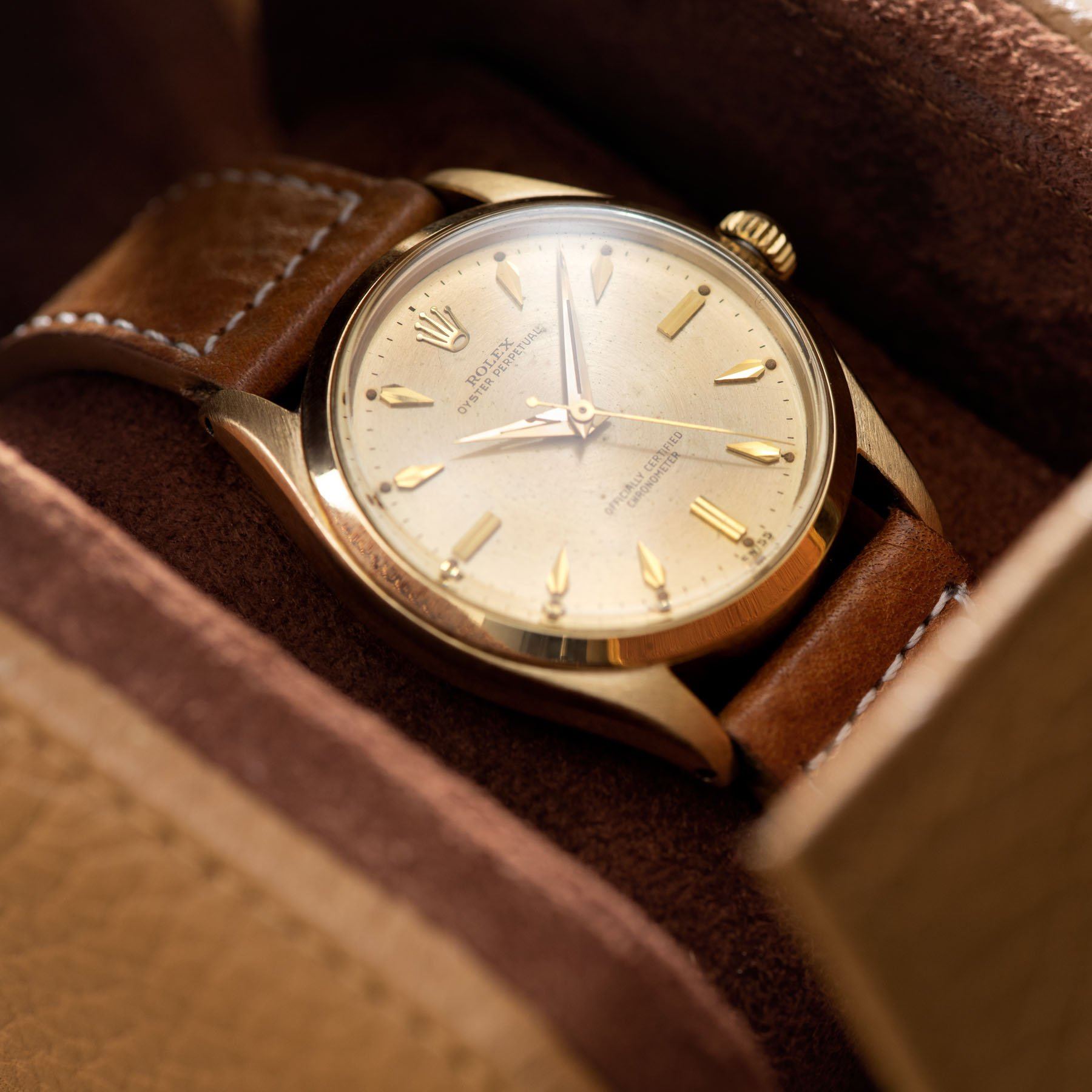 Rolex Oyster Perpetual Yellow Gold 6564