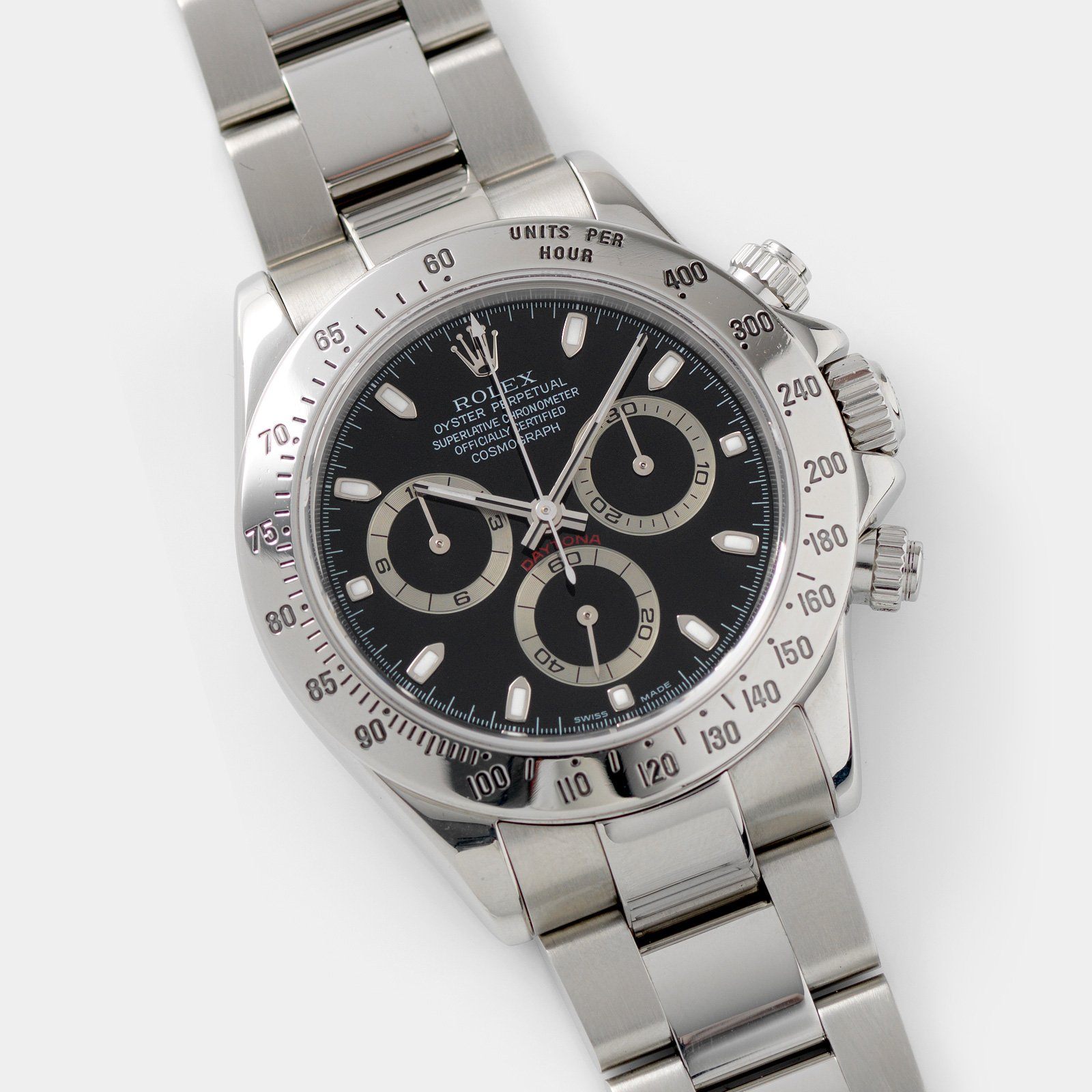 Rolex Daytona Steel 116520 Black Dial Box and Papers set 