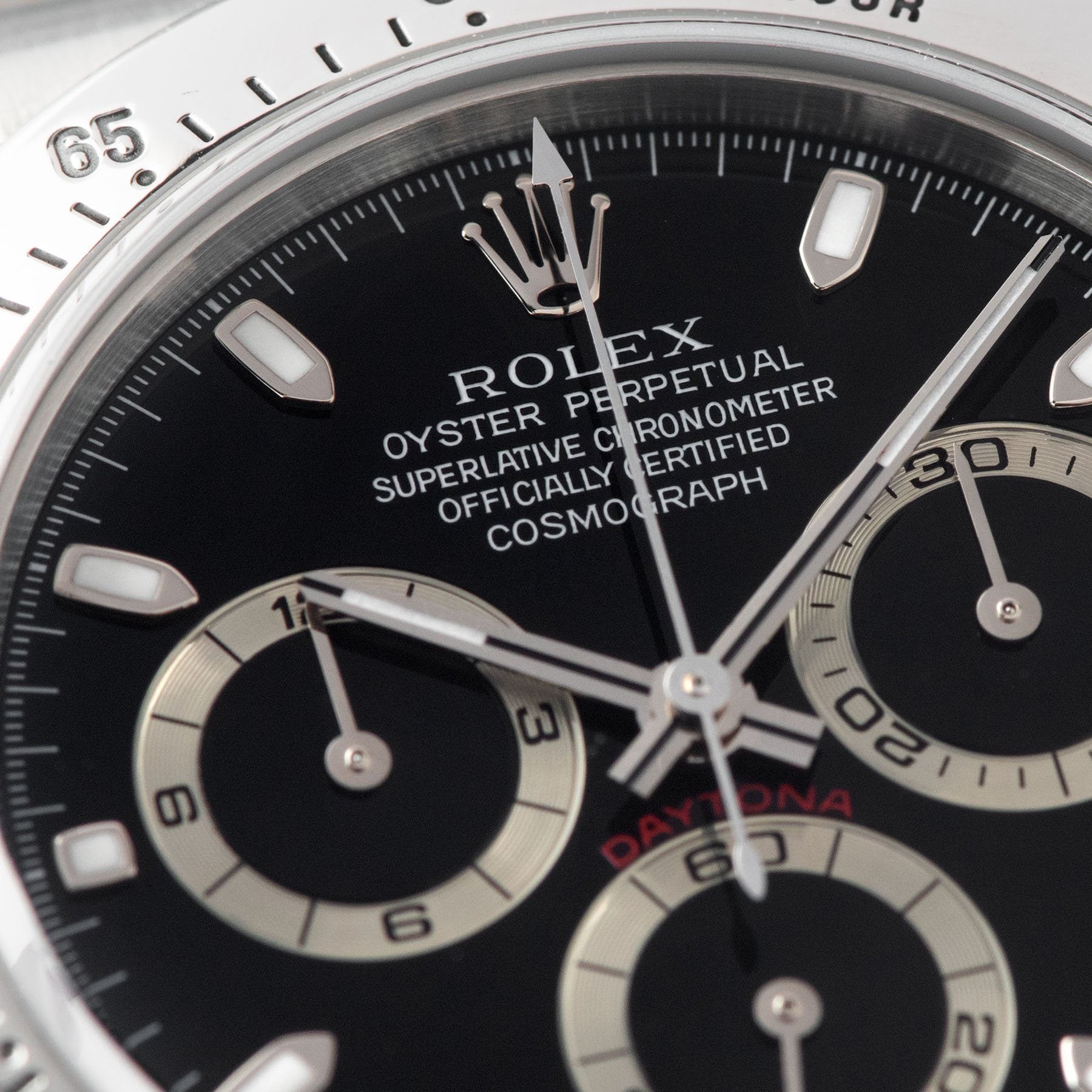 Rolex Daytona Steel 116520 Black Dial Box and Papers set