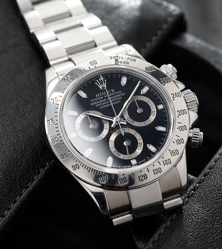 Rolex daytona sale nero