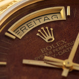 Rolex Day-Date Wood Dial Reference 18038