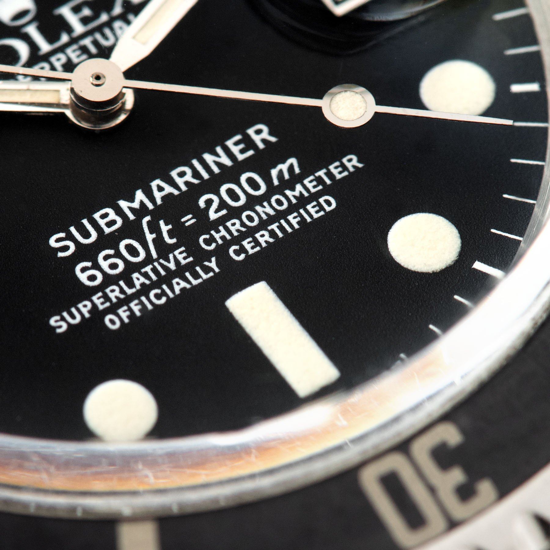Rolex Submariner Date 1680 Mk1 Dial