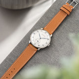 Zenith Oversize Dress Watch Two-Tone Dial 1940s