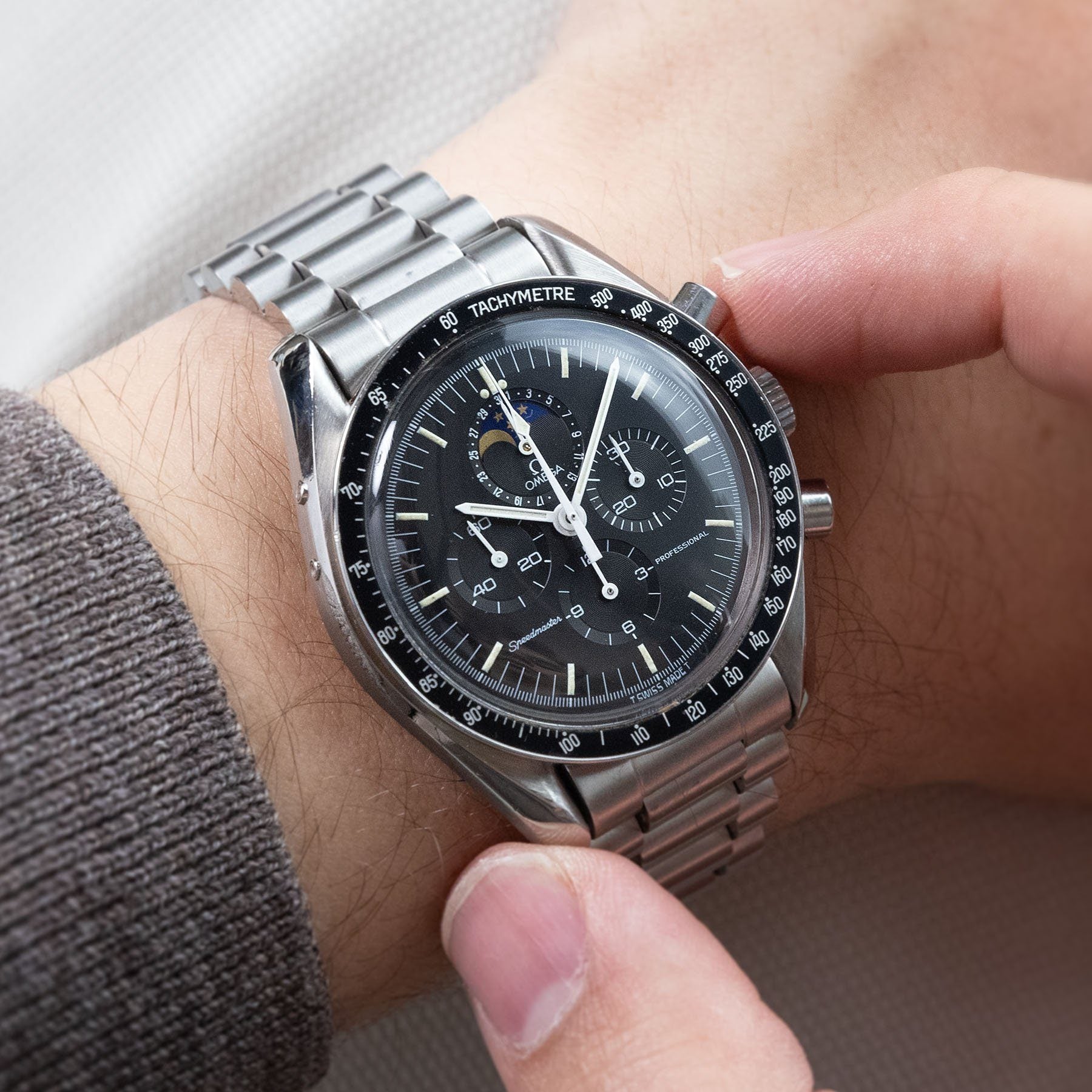 Omega Speedmaster Moon Phase Reference 3450809