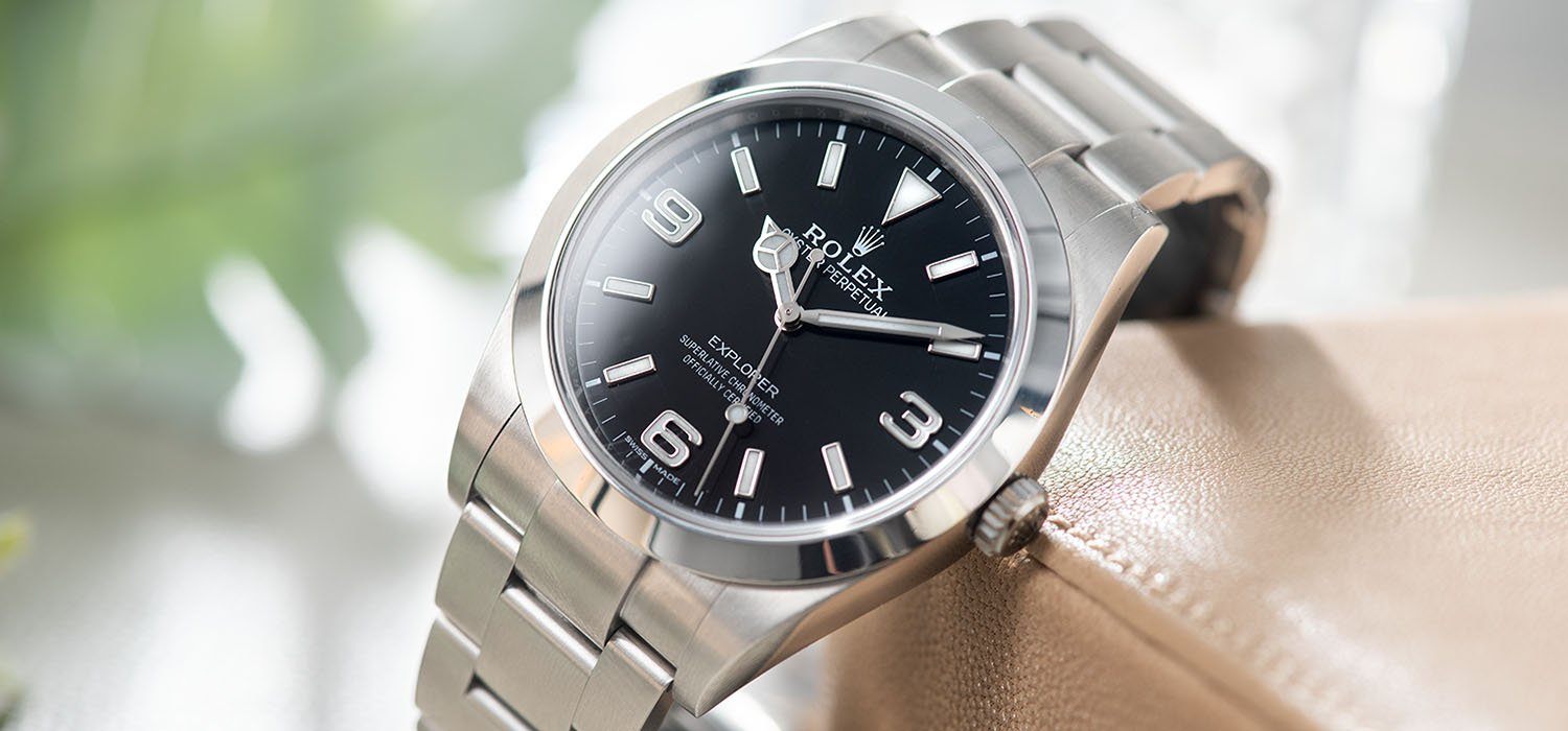 Rolex explorer ref outlet 214270