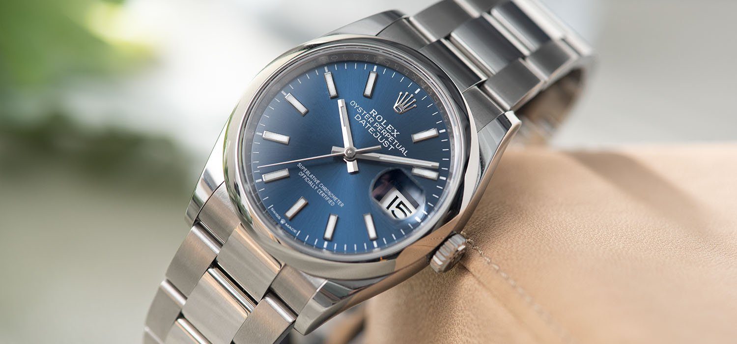 Rolex Datejust Blue Dial 126200 2020