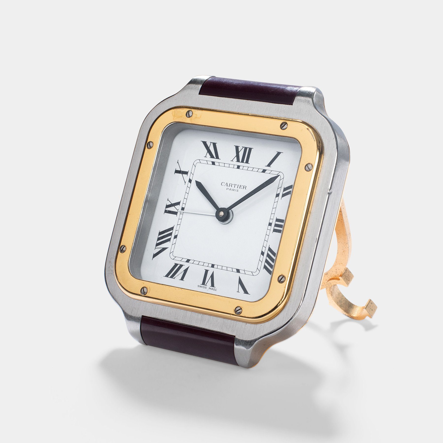 Cartier Santos Desk Alarm Clock