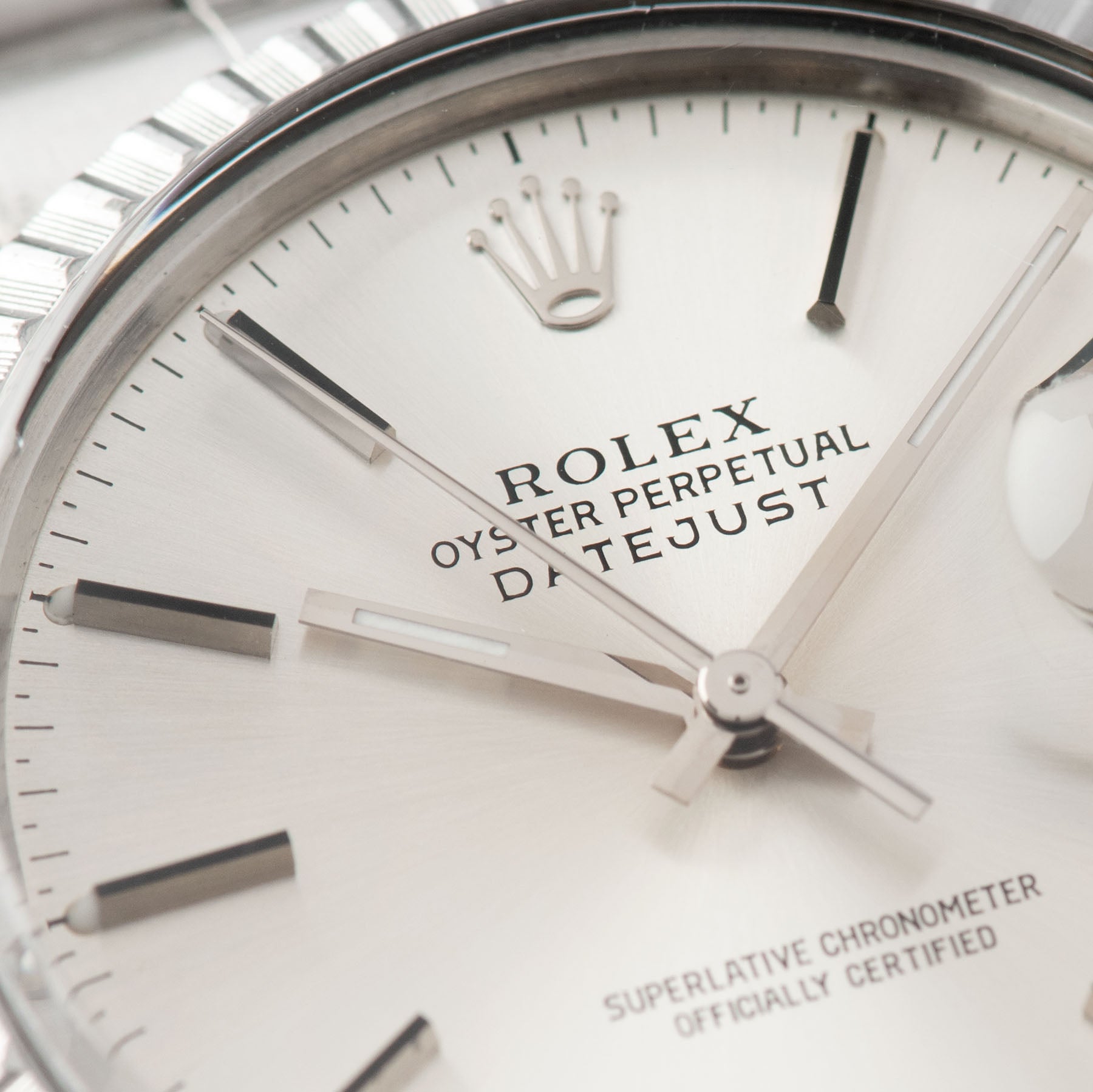 Rolex Datejust Silver Dial 16030