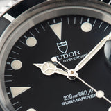 Tudor Submariner Date Black Dial Reference 79090