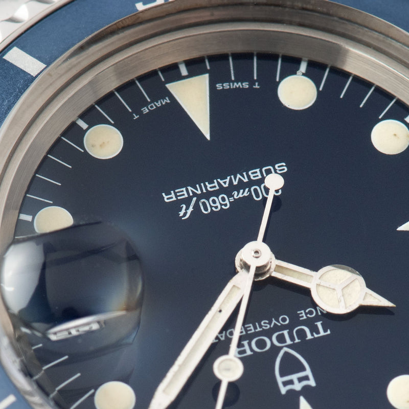 Tudor Submariner Date Blue Dial Reference 79090 Full Set