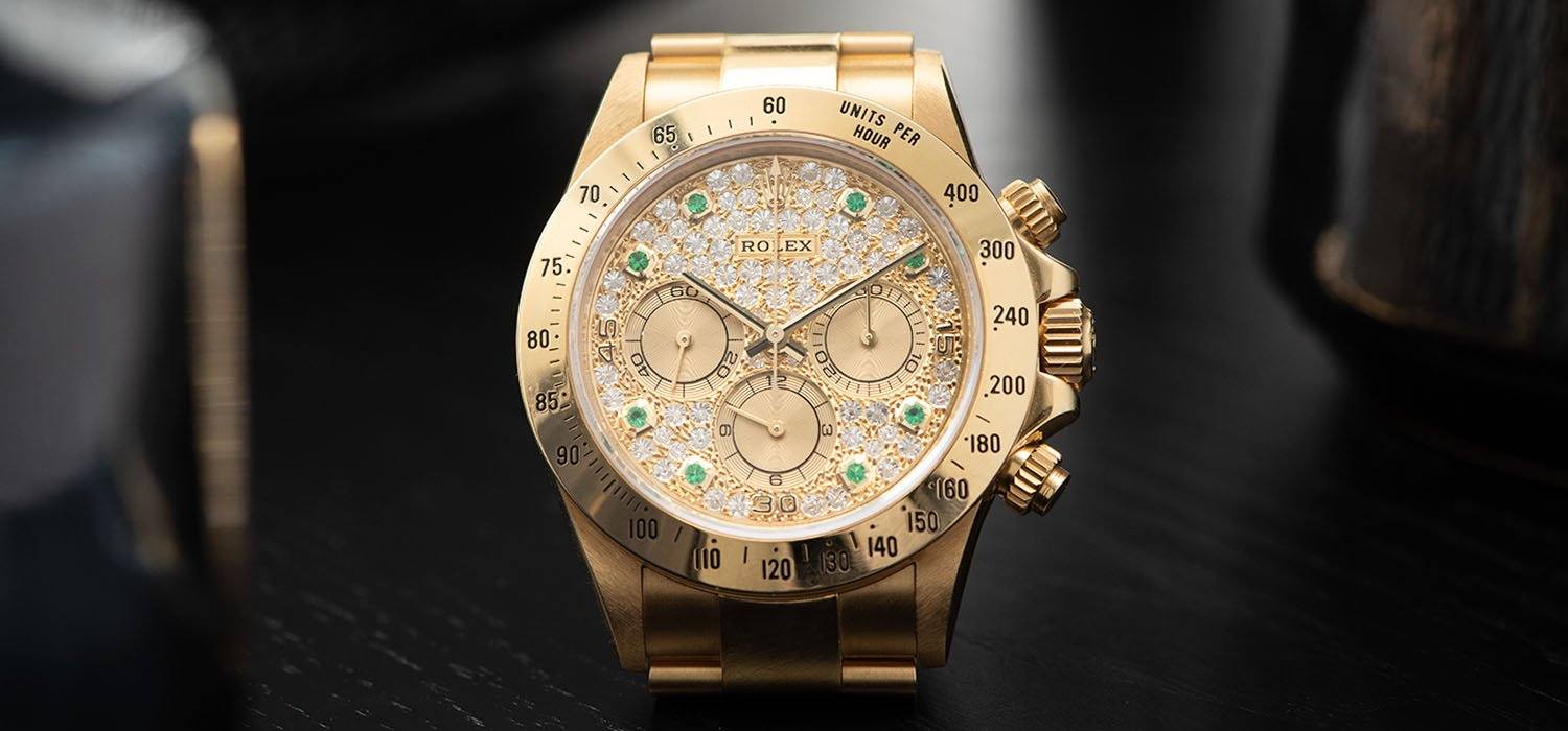 Rolex discount daytona emerald