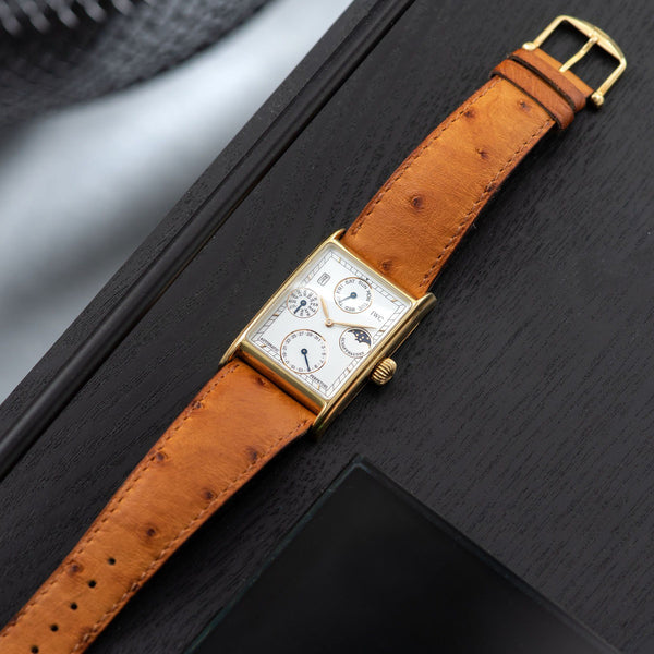 IWC Novecento Perpetual Calendar Yellow Gold 3545