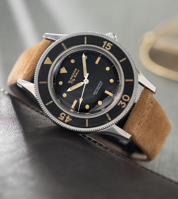 Blancpain Fifty Fathoms Bakelite Bezel