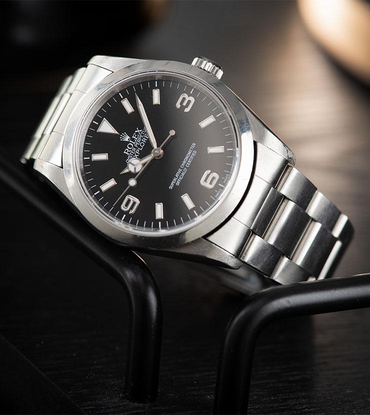 Rolex explorer hot sale 14270 blackout