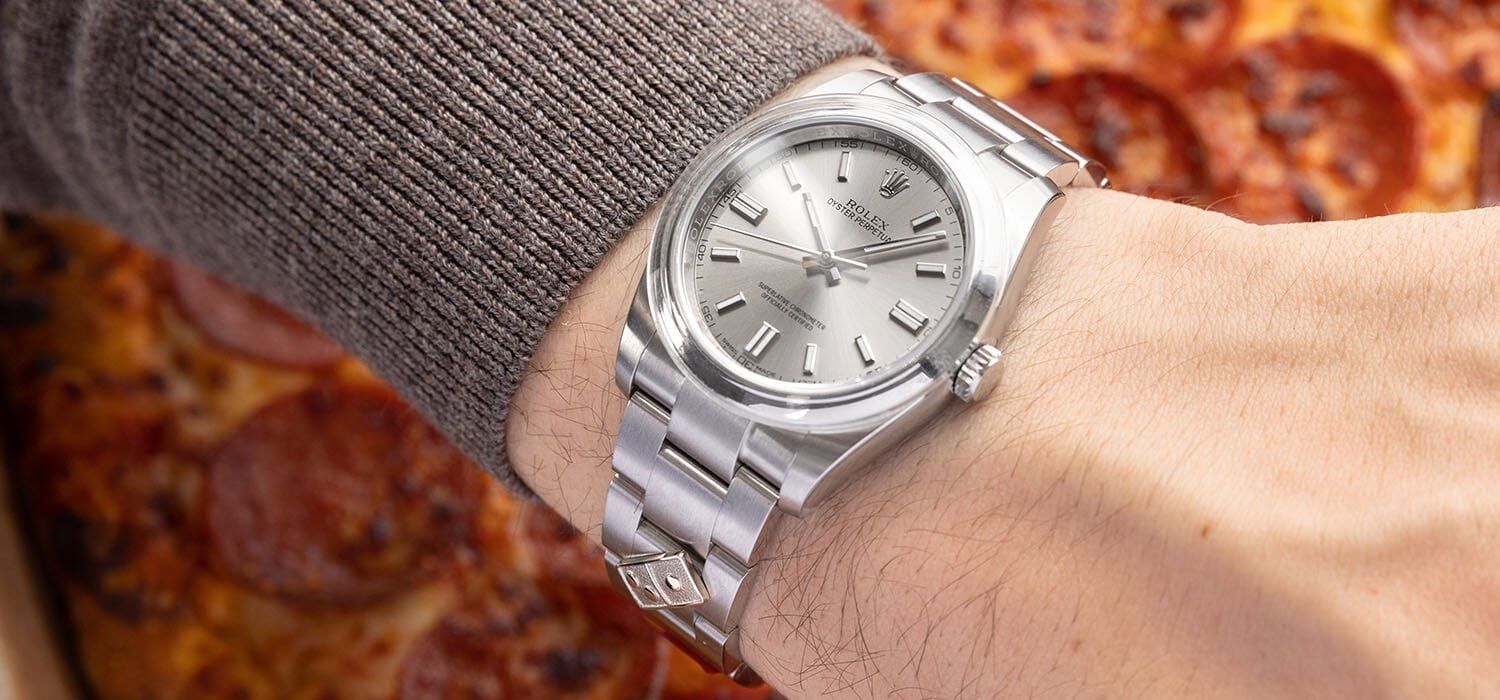 Rolex oyster on sale perpetual domino's pizza